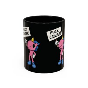 F*** Cancer Unicorn Mug | Accent Coffee Mug